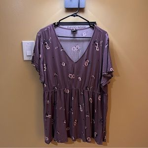 Torrid Floral Blouse - Size 3